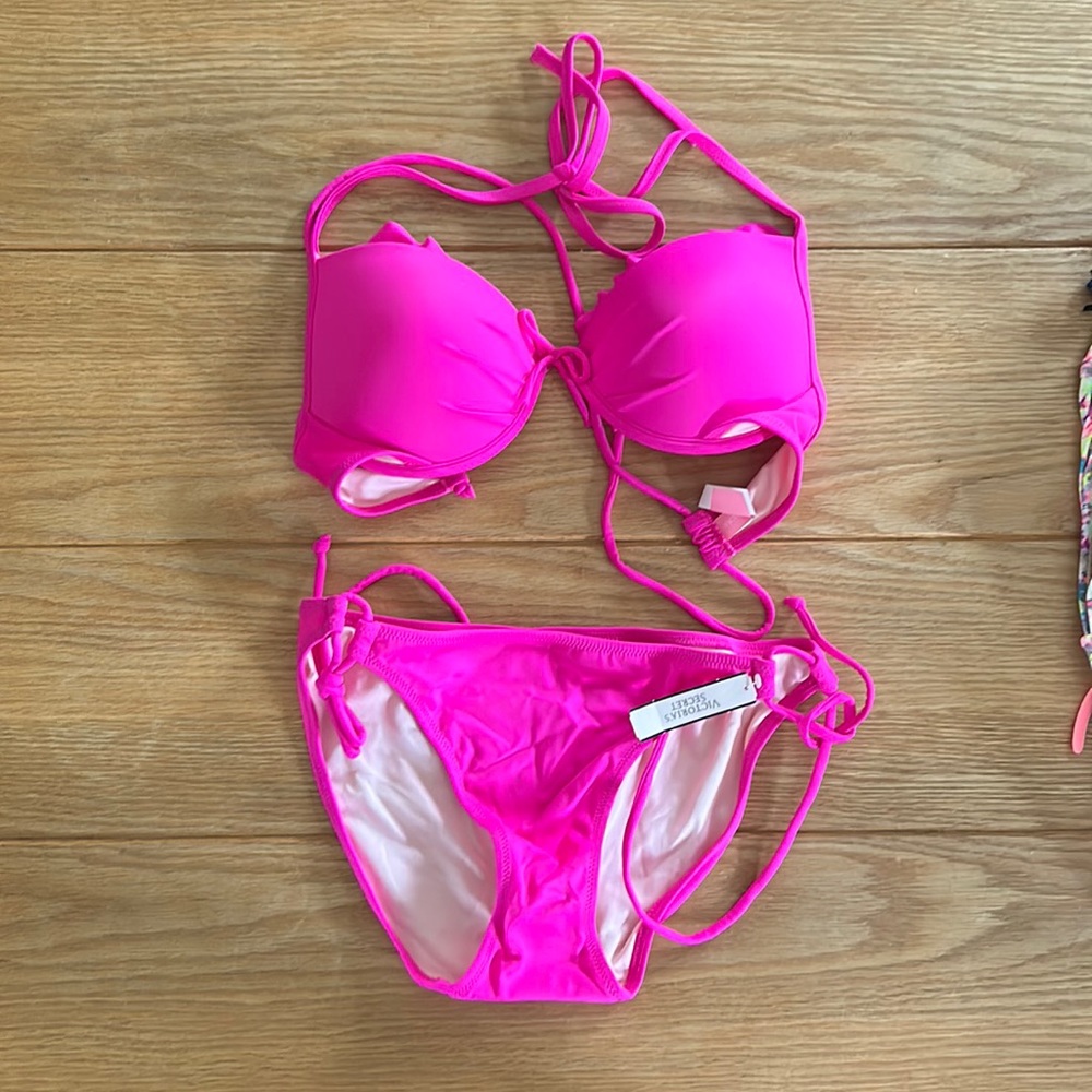 Bright Pink 32C Victoria’s Secret Swim Suit